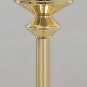 Koleys K437 48" Brass Two Tone Processional Torch Only