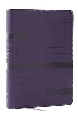 Picture of Color Code Study Bible, Revealing God's Truth Color by Color (Niv, Purple Leathersoft, Red Letter, Comfort Print)