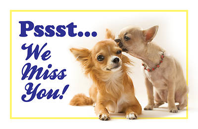 Picture of Pssst... We Miss You Colossians 1:3 Postcards