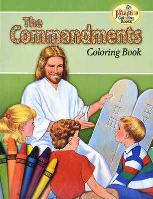 Picture of Coloring Book about the Commandments