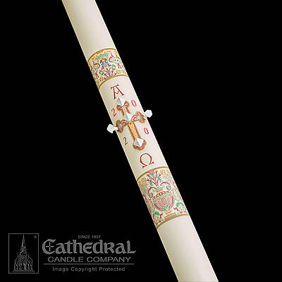 Cathedral Investiture Paschal Candle