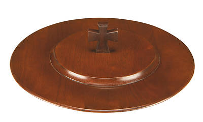 Picture of Maple Communion Tray Cover - Walnut Finish