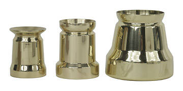 Picture of Candle Followers, Polished Brass - 1 1/2 Inch