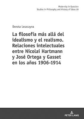 Picture of Relaciones Intelectuales Entre Nicolai Hartmann Y José Ortega Y Gasset En Los Años 1906-1914