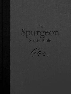 KJV Spurgeon Study Bible, Charcoal Hardcover