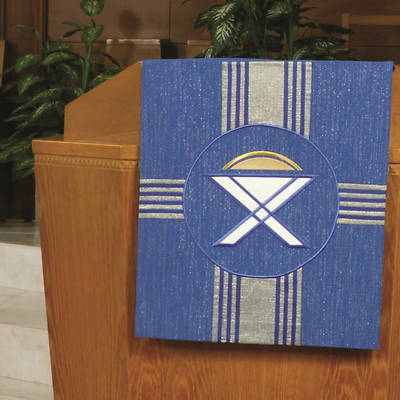 Picture of Abbott Hall Kingdom Cross N2149A Advent Pulpit Scarf