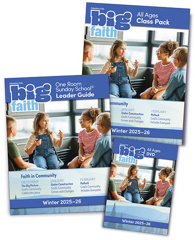 Picture of Cokesbury Kids Big Faith Winter 2025-26 One Room Sunday School® Leader Kit