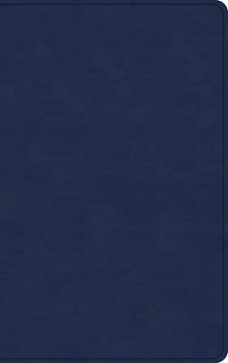 Picture of KJV Single-Column Personal Size Bible, Navy Leathertouch