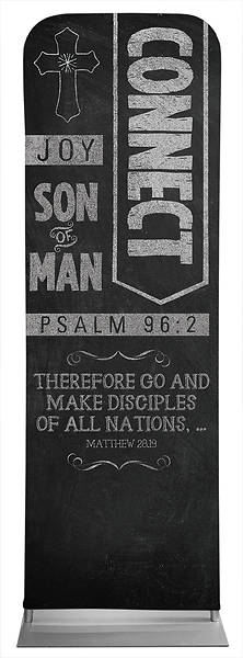 Picture of Connect Chalkboard Art Sleeve Banner