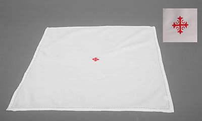 100% Cotton Corporal with Red Cross and Vine - Pack of 3