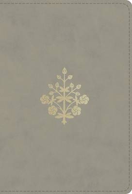 Picture of ESV Large Print Compact Bible, Red Letter (Trutone, Stone, Branch Design)