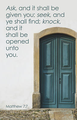 Picture of Ask, Seek, Knock Worship Bulletin PKG 100