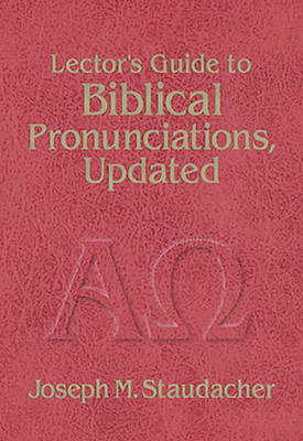 Picture of Lector's Guide to Biblical Pronunciations