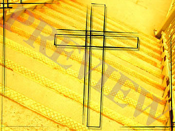 Picture of Download Still Yellow Cross Stairs