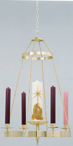 Picture of Koley's K557 Hanging Advent Wreath