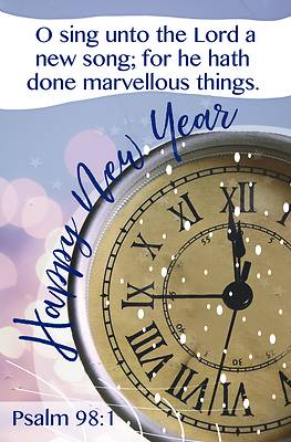 Picture of Sing Unto the Lord a New Song Bulletin (Pkg 100) New Year