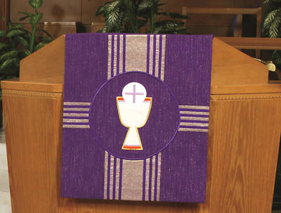 Picture of Abbott Hall Kingdom Cross N2449A Lent Pulpit Scarf