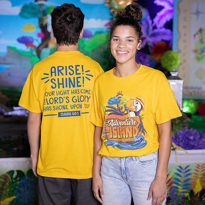 Picture of Vacation Bible School (VBS) 2021 Discovery on Adventure Island Leader T-Shirt