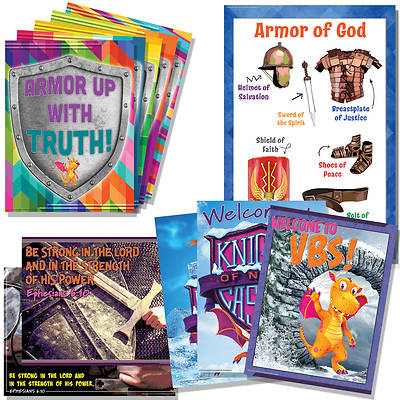 Picture of Vacation Bible School (VBS) 2020 Knights of North Castle Decorating Poster Pak