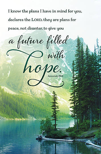 A Future Filled with Hope General Bulletin (Package of 100)