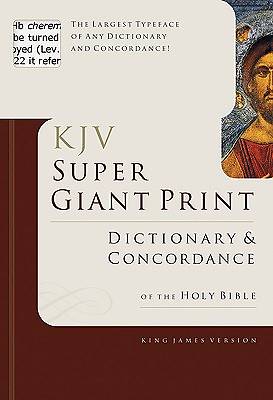 Picture of King James Version Super Giant Print Dictionary & Concordance