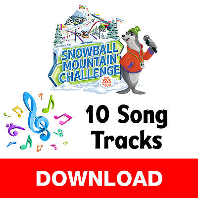 Picture of VBS 2026 Snowball Mountain Challenge MP3 Download - 10 Song Tracks