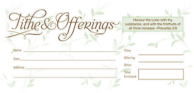 Picture of Tithe and Offerings