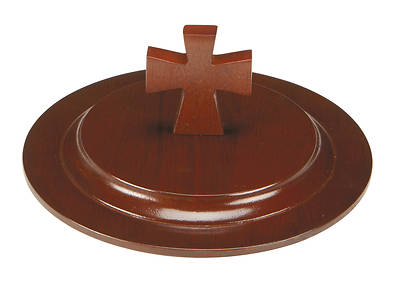 Picture of Maple Stacking Bread Plate Cover - Walnut Finish
