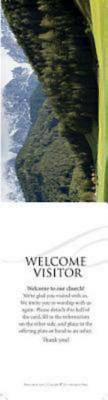 Picture of Welcome Visitor Fold-Out Card (Pkg of 25)