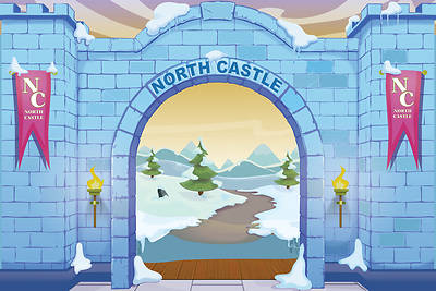 Picture of Vacation Bible School (VBS) 2020 Knights of North Castle Decorating Mural