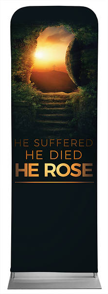 He Rose Easter Sleeve Banner