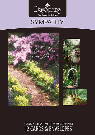 Picture of Peaceful Paths - Sympathy Boxed Cards - Box of 12