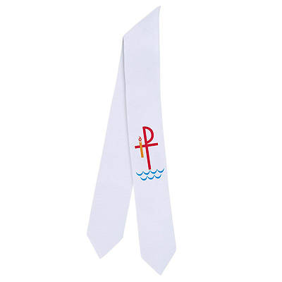 Chi Rho Baptismal Stole (Package of 12)