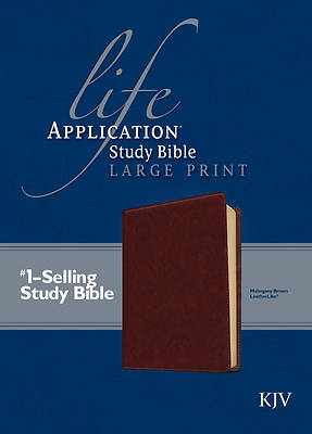 Picture of Life Application Study Bible KJV, Large Print