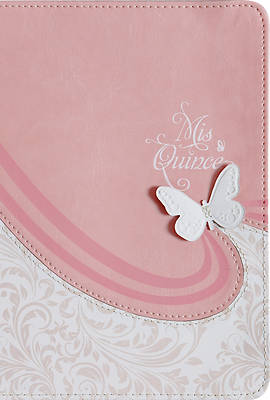 Picture of Rvr 1960 Biblia MIS Quince, Rosa Y Blanco Símil Piel