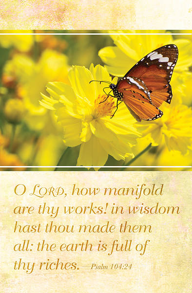 Picture of Full of Thy Works General Regular Size Bulletin