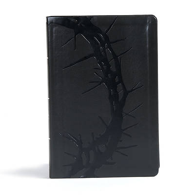 Picture of CSB Giant Print Reference Bible, Charcoal Leathertouch, Indexed