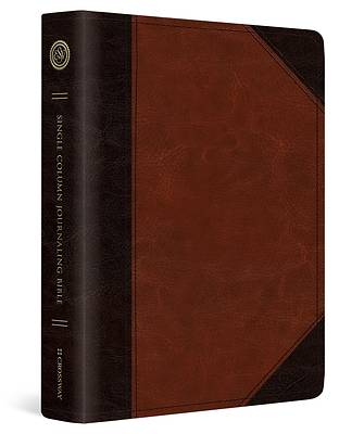 Picture of ESV Single Column Journaling Bible (Trutone, Brown/Cordovan, Portfolio Design)