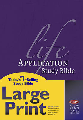 Picture of Life Application Study Bible-NKJV-Large Print