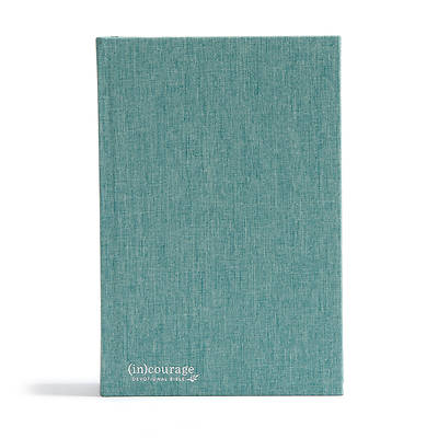 Picture of CSB (In)Courage Devotional Bible, Green Cloth Over Board Indexed