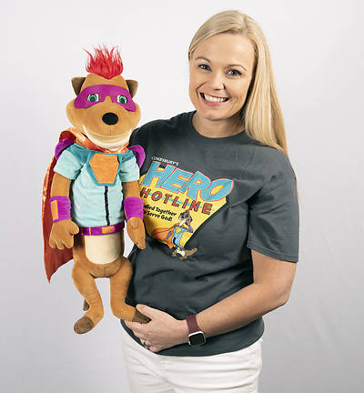 Picture of Vacation Bible School (VBS) Hero Hotline Super Meer Puppet