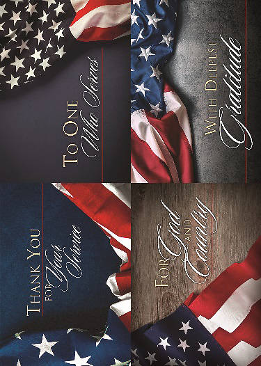 Picture of For Your Service Patriotic Boxed Cards