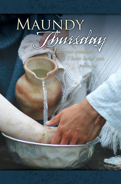 Picture of Maundy Thursday Regular Size Bulletin