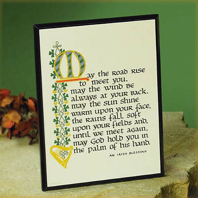 Picture of May the Road Rise Plaque