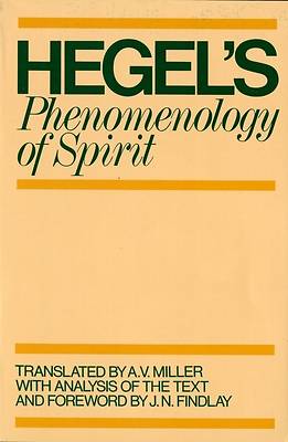 Picture of Phenomenology of Spirit