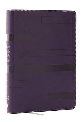 Color Code Study Bible, Revealing God's Truth Color by Color (Kjv, Purple Leathersoft, Red Letter)
