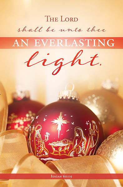 Picture of The Lord Shall Be Christmas Bulletin