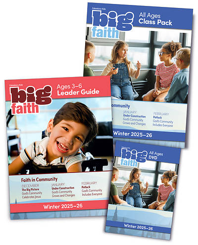 Picture of Cokesbury Kids Big Faith Winter 2025-26 Leader Kit Ages 3-6