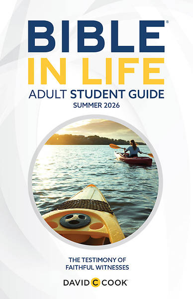 Picture of Bible in Life Adult Student Book Summer