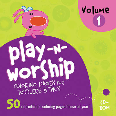 Picture of Play-n-Worship Coloring Pages for Toddlers & Twos Volume 1 With CD-ROM
